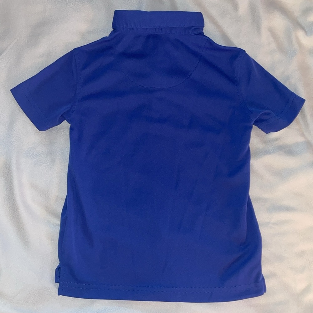 Johnnie-O Performance Mesh Jr. Polo Size 6 Royal Blue - Picture 4 of 5